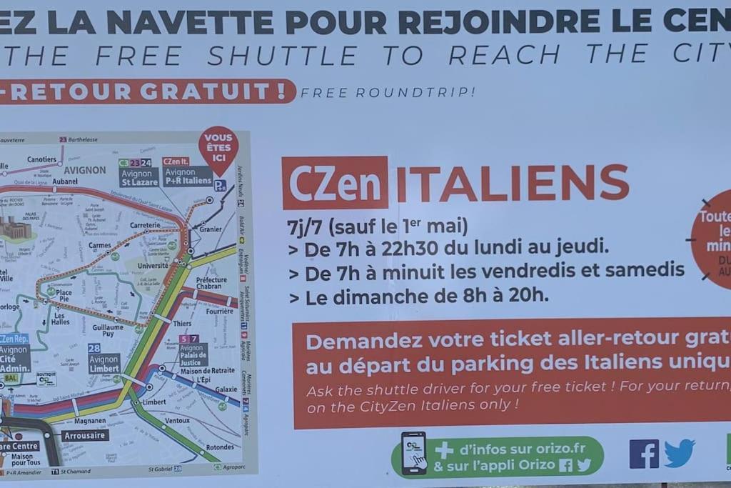 Magnifique Appartement Plein Coeur Avignon Intra-Muros Bagian luar foto